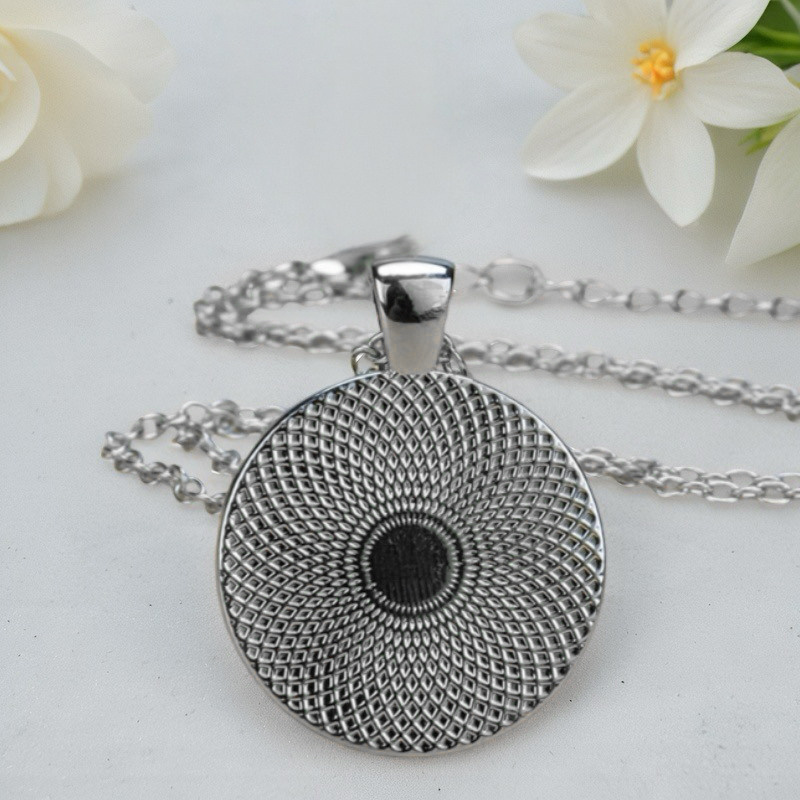 Magical Sun and Moon Balance Pendant Necklace, Handmade Gift